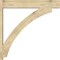 Ekena Millwork Thorton Block Rough Sawn Outlooker, Douglas Fir, 8"W x 46"D x 46"H OUT08X46X46THR05RDF - alternate 4